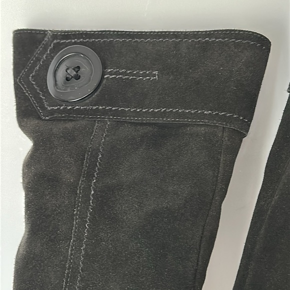 La Canadienne Dorina Boots Waterproof Suede Classic Side Zipper Mid Heel 15104 - Picture 8 of 15